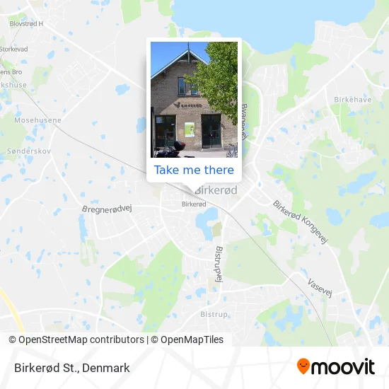 Birkerød St. map