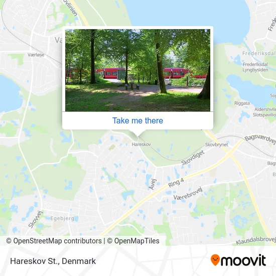 Hareskov St. map