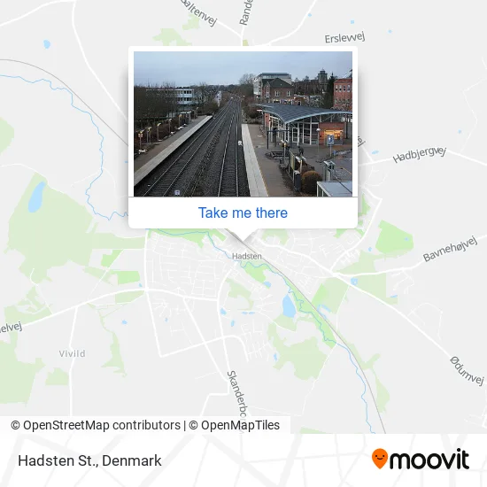 Hadsten St. map