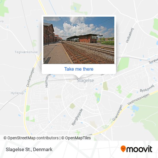 Slagelse St. map