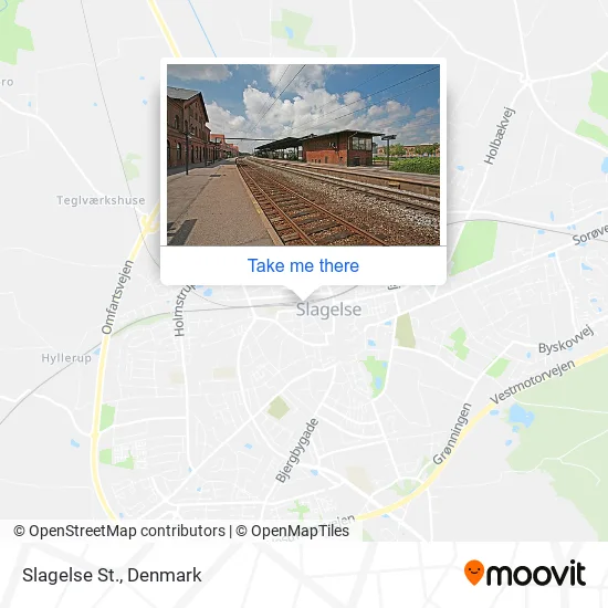 Slagelse St. map