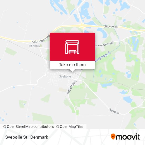 Svebølle St. map