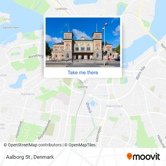 Aalborg St. map