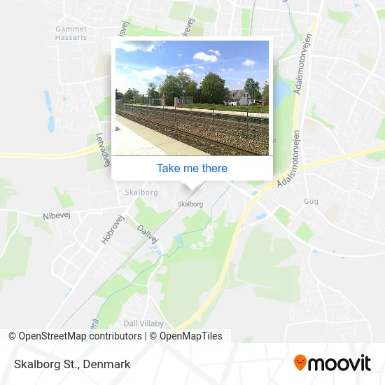 Skalborg St. map