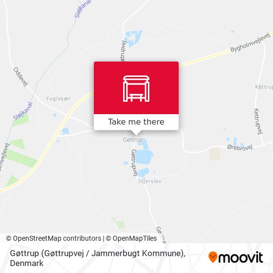 Gøttrup (Gøttrupvej / Jammerbugt Kommune) map