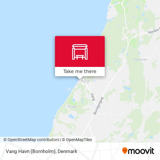 Vang Havn (Bornholm) map