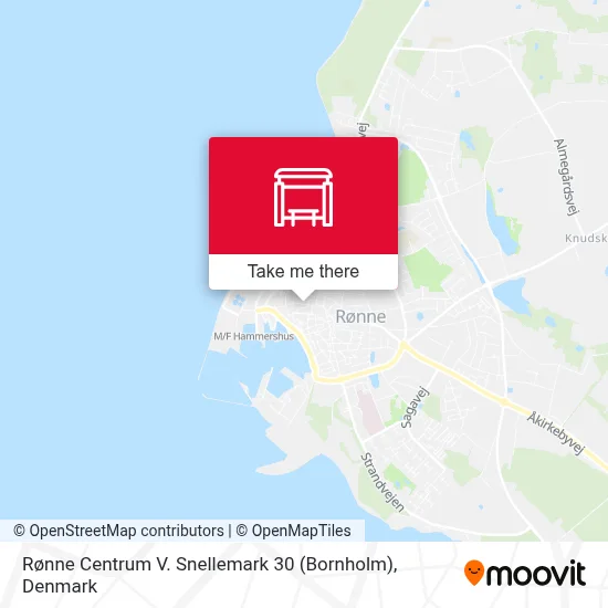 Rønne Centrum V. Snellemark 30 (Bornholm) map