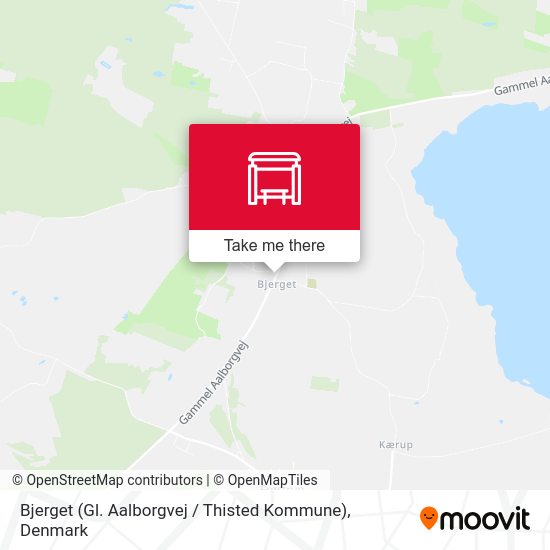 Bjerget (Gl. Aalborgvej / Thisted Kommune) map