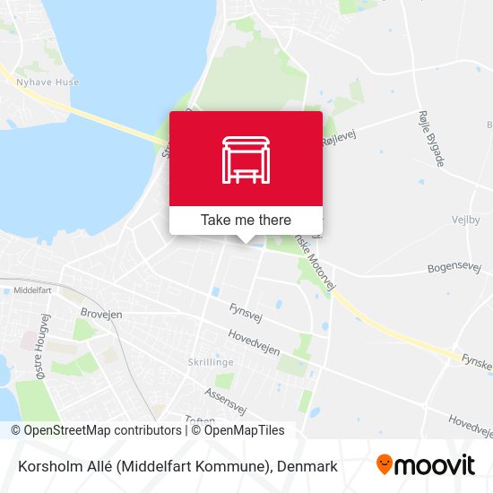 Korsholm Allé (Middelfart Kommune) map