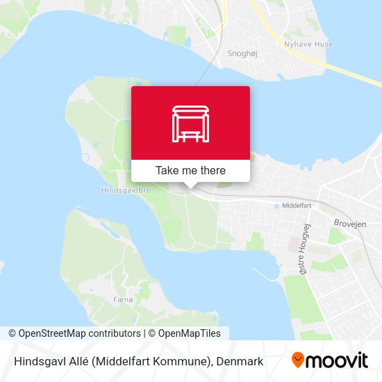 Hindsgavl Allé (Middelfart Kommune) map