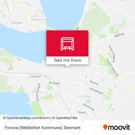Fynsvej (Middelfart Kommune) map