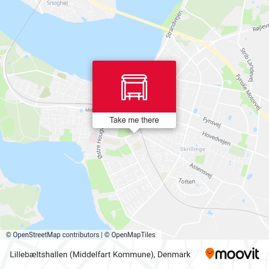 Lillebæltshallen (Middelfart Kommune) map