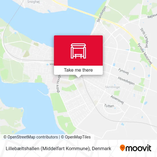 Lillebæltshallen (Middelfart Kommune) map