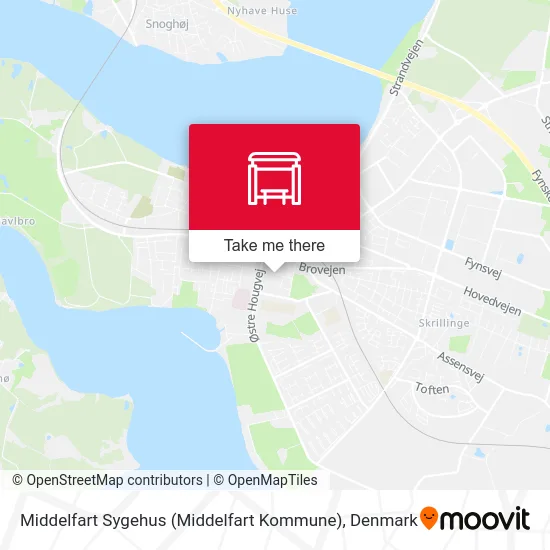 Middelfart Sygehus (Middelfart Kommune) map