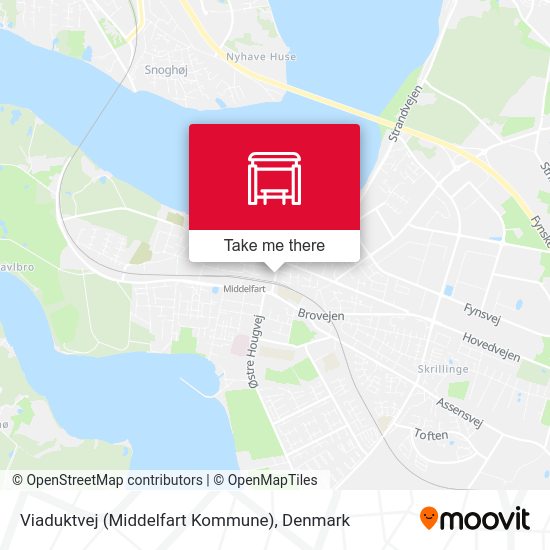 Viaduktvej (Middelfart Kommune) map