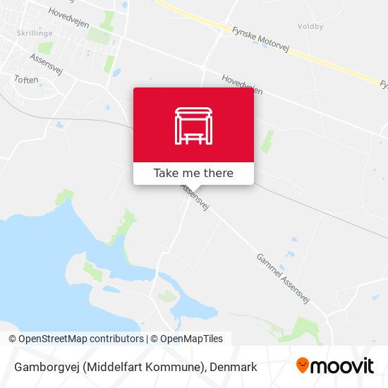 Gamborgvej (Middelfart Kommune) map