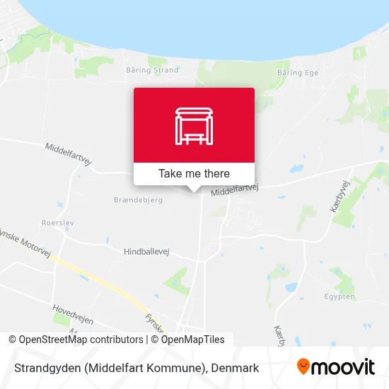 Strandgyden (Middelfart Kommune) map