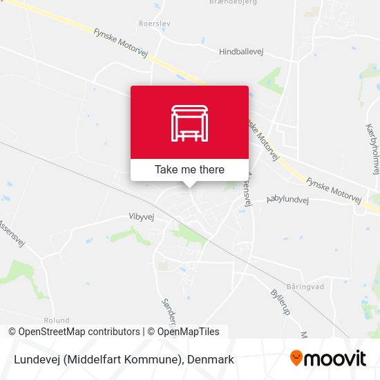 Lundevej (Middelfart Kommune) map