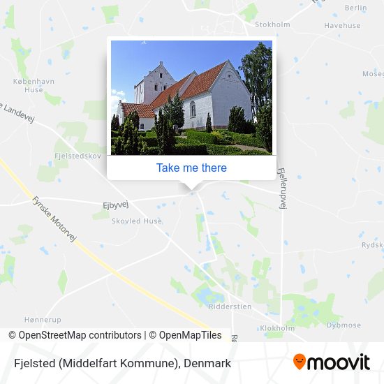 Fjelsted (Middelfart Kommune) map