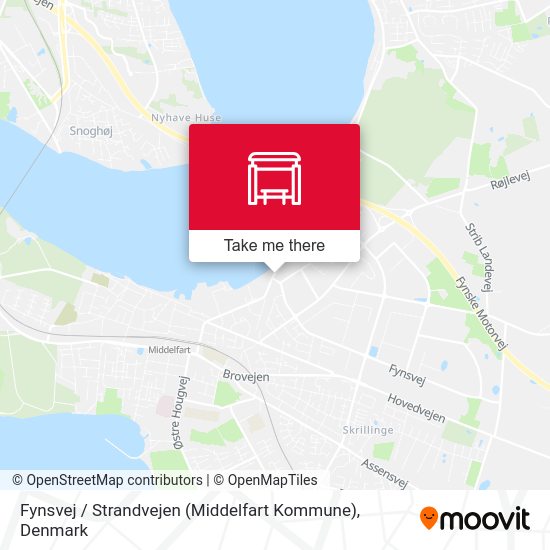 Fynsvej / Strandvejen (Middelfart Kommune) map