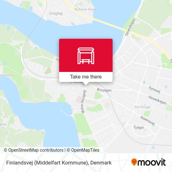 Finlandsvej (Middelfart Kommune) map