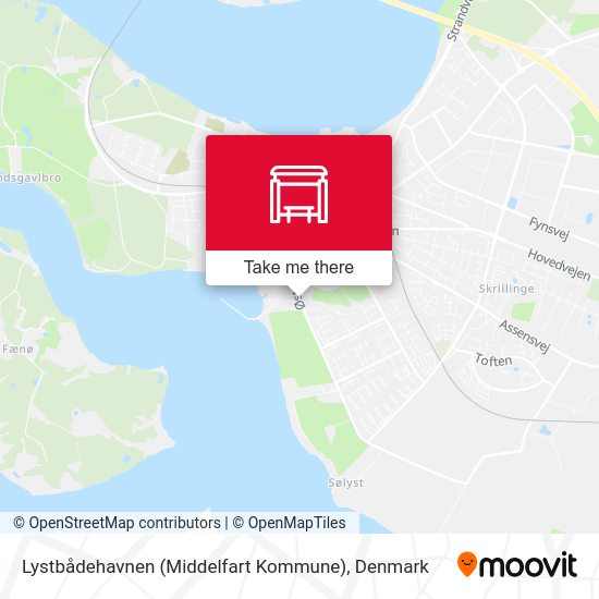 Lystbådehavnen (Middelfart Kommune) map