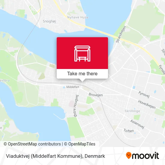 Viaduktvej (Middelfart Kommune) map
