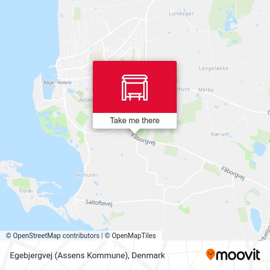 Egebjergvej (Assens Kommune) map