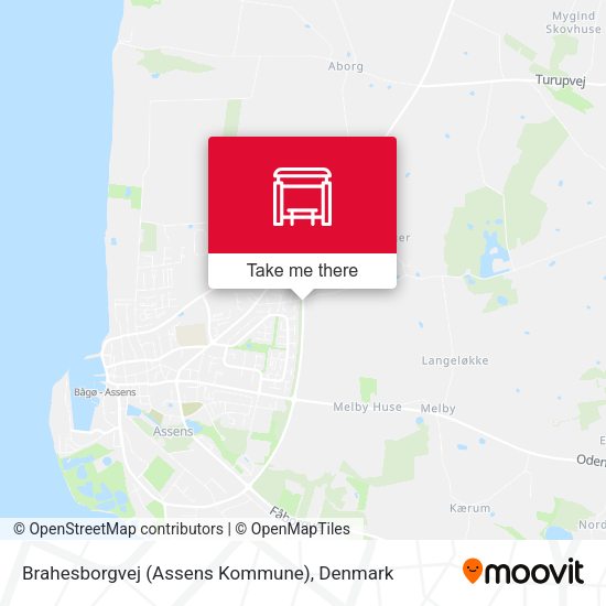 Brahesborgvej (Assens Kommune) map