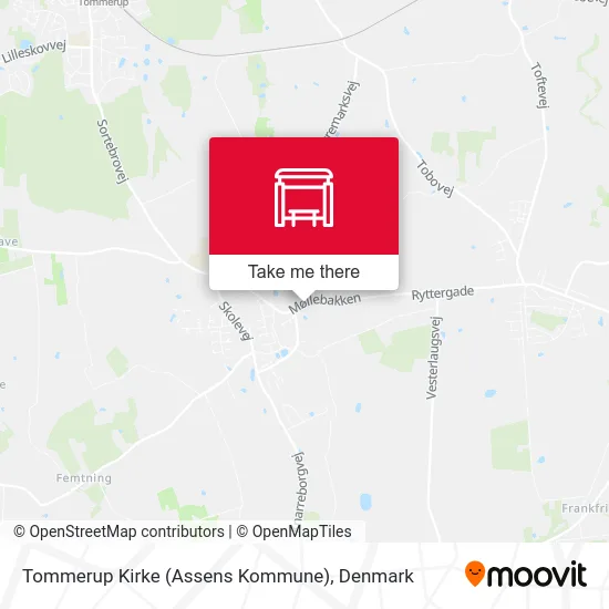 Tommerup Kirke (Assens Kommune) map