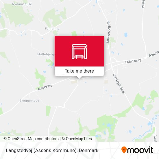 Langstedvej (Assens Kommune) map