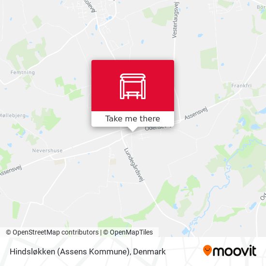 Hindsløkken (Assens Kommune) map