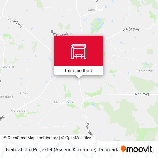 Brahesholm Projektet (Assens Kommune) map
