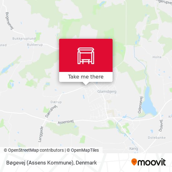 Bøgevej (Assens Kommune) map