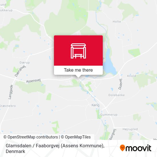 Glamsdalen / Faaborgvej (Assens Kommune) map