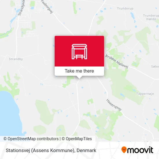 Stationsvej (Assens Kommune) map