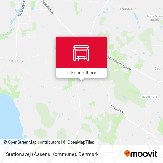 Stationsvej (Assens Kommune) map
