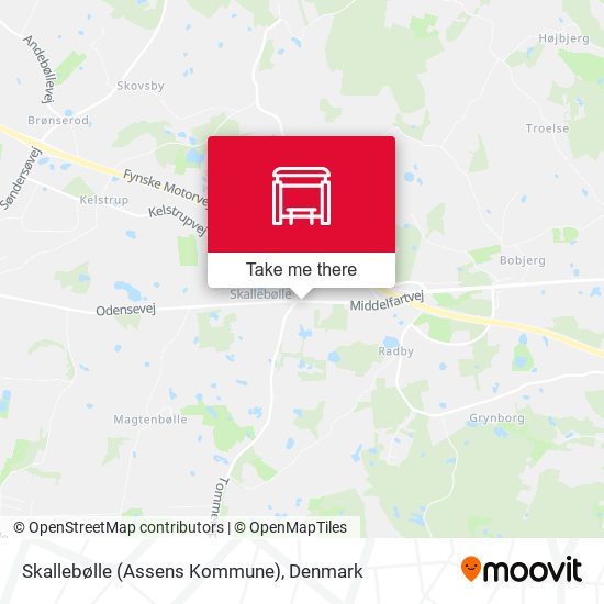 Skallebølle (Assens Kommune) map