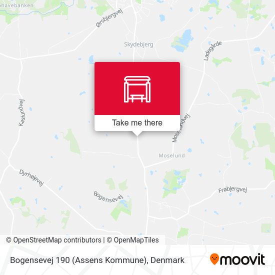 Bogensevej 190 (Assens Kommune) map