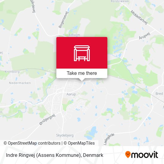 Indre Ringvej (Assens Kommune) map