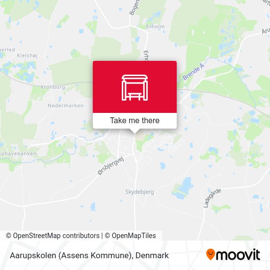 Aarupskolen (Assens Kommune) map