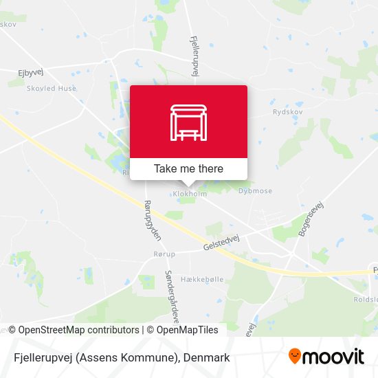 Fjellerupvej (Assens Kommune) map
