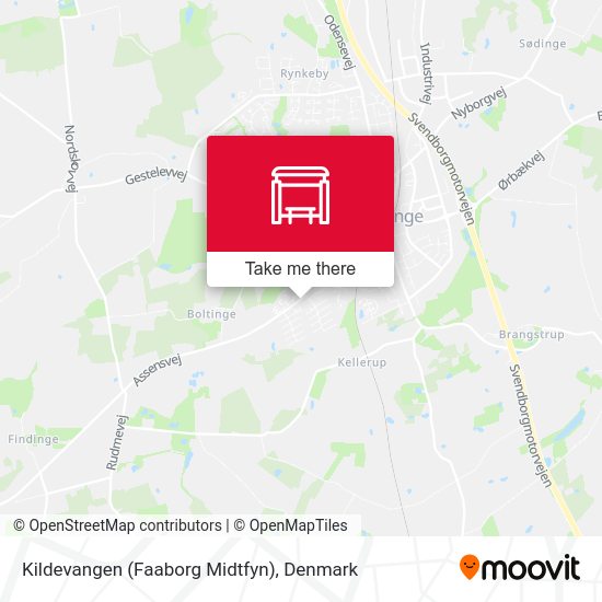 Kildevangen (Faaborg Midtfyn) map
