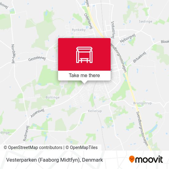 Vesterparken (Faaborg Midtfyn) map