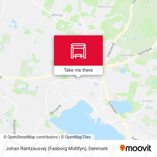Johan Rantzausvej (Faaborg Midtfyn) map
