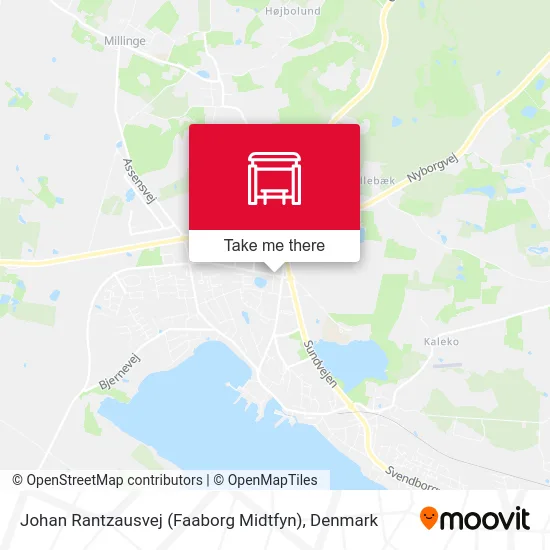 Johan Rantzausvej (Faaborg Midtfyn) map
