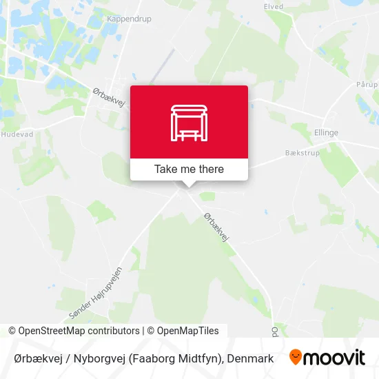 Ørbækvej / Nyborgvej (Faaborg Midtfyn) map