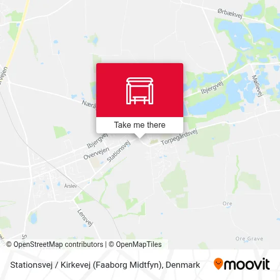 Stationsvej / Kirkevej (Faaborg Midtfyn) map