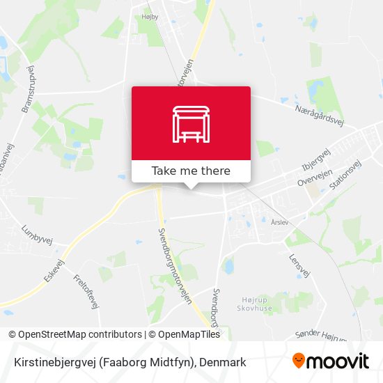Kirstinebjergvej (Faaborg Midtfyn) map
