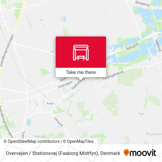 Overvejen / Stationsvej (Faaborg Midtfyn) map